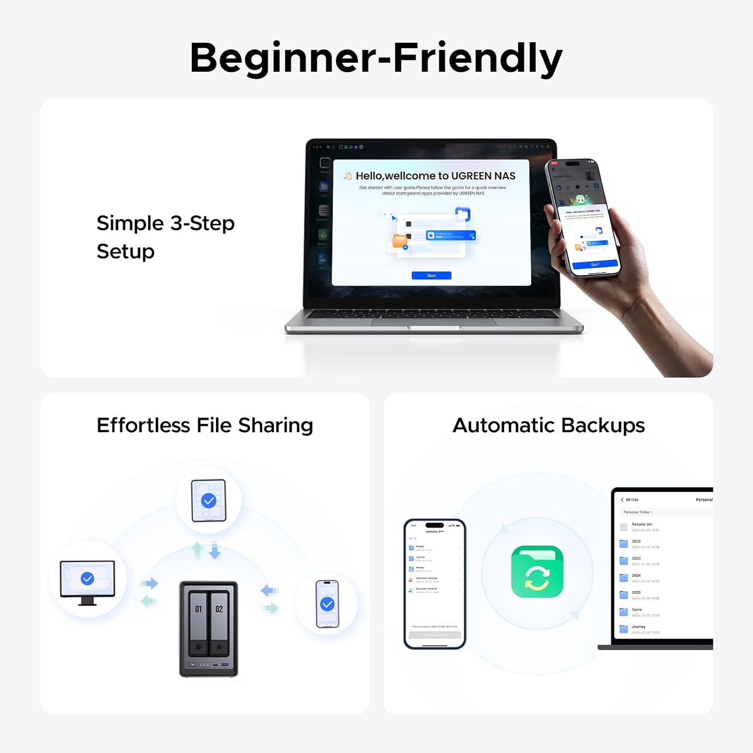 Ddr5 8Gb - MAF UGREEN NASync DXP2800 NAS desktop