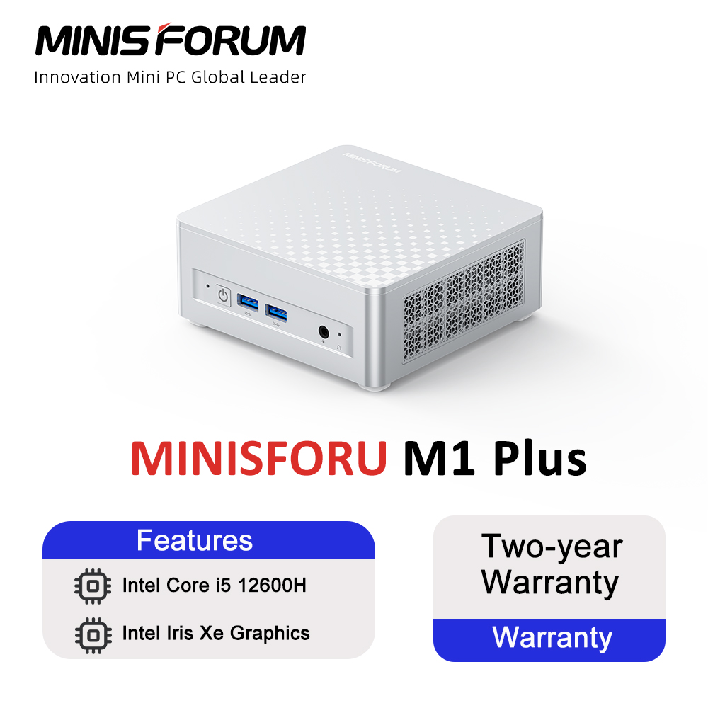 MINISFORUM M1 Plus Mini PC Int - Ddr5 4800Mhz recensione e prezzo