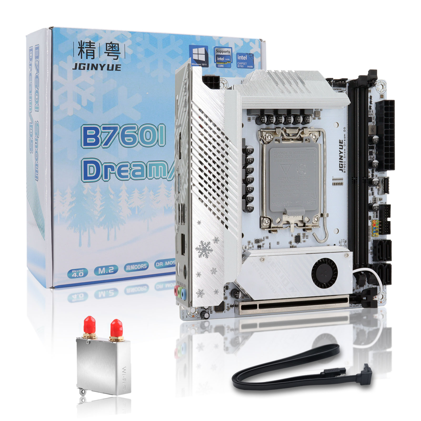 JGINYUE B760i ddr5 mini itx Sc - Ddr5 64Gb recensione e prezzo
