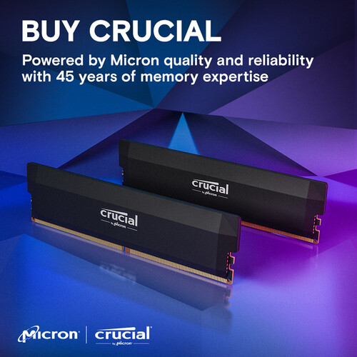 Crucial Pro DDR5 RAM 16GB 32GB - Ddr5 16Gb 6000Mhz recensione e prezzo