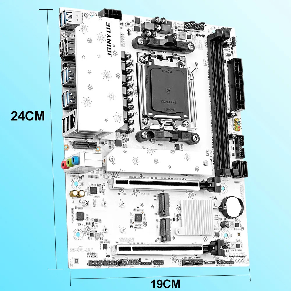 Set Scheda Madre JGINYUE B850M - Ddr5 16Gb 6000Mhz recensione e prezzo